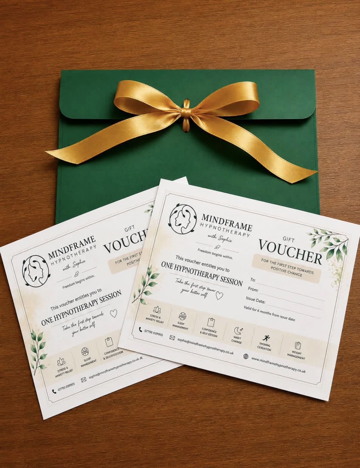 Hypnotherapy vouchers
